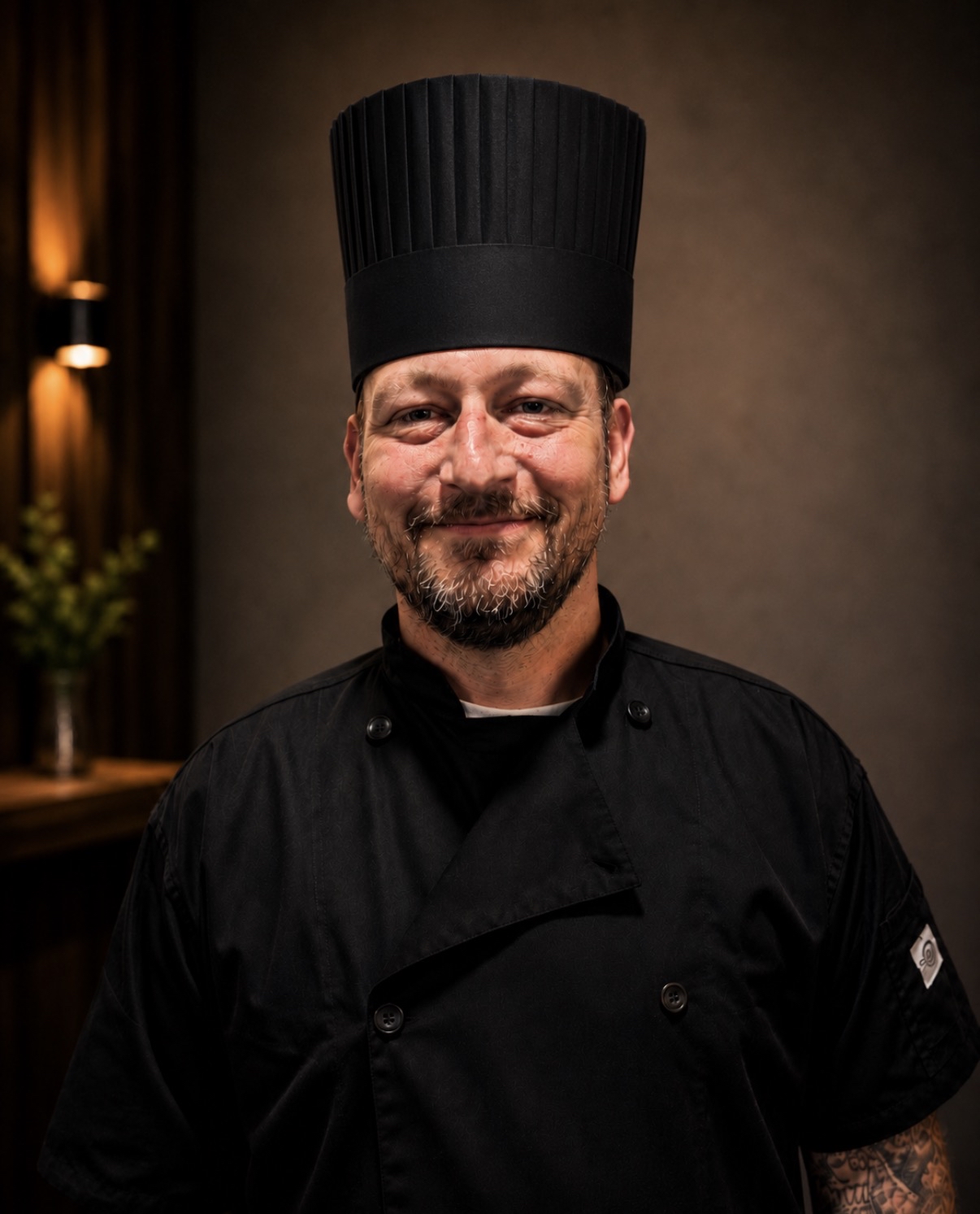 Chef Michael Archer, Executive Chef at 1846 Restaurant in Greenville, Texas